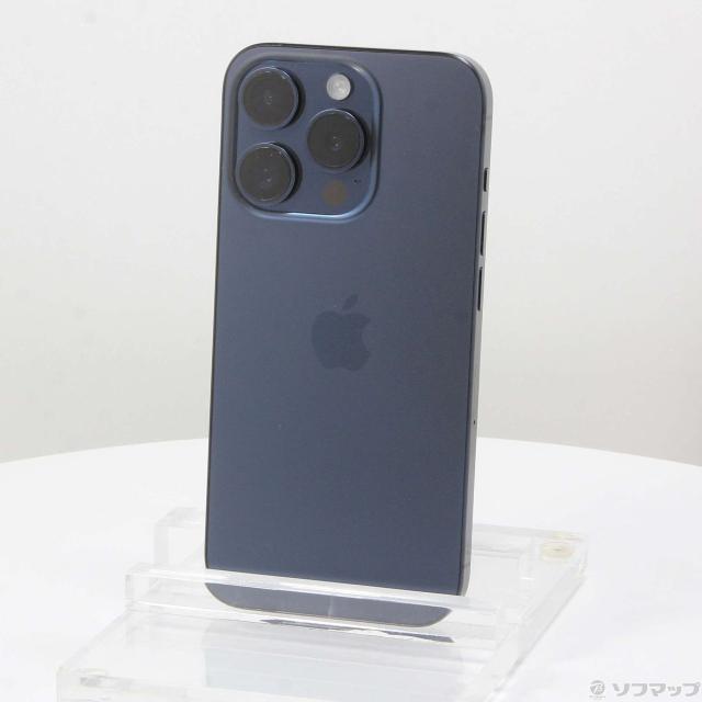 (中古)Apple iPhone15 Pro 128GB ブルーチタニウム MTUA3J/A SIMフリー(344-ud)の通販は