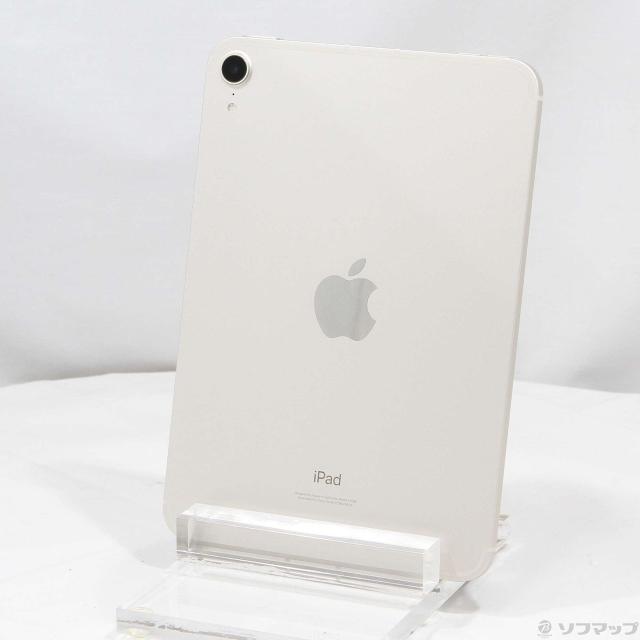 (中古)Apple iPad mini 第6世代 256GB スターライト MK8H3J/A SIMフリー(377-ud)の通販は