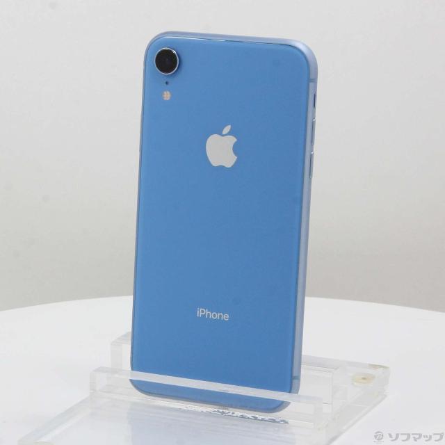 (中古)Apple iPhoneXR 128GB ブルー MT0U2J/A SIMフリー(377-ud)の通販は