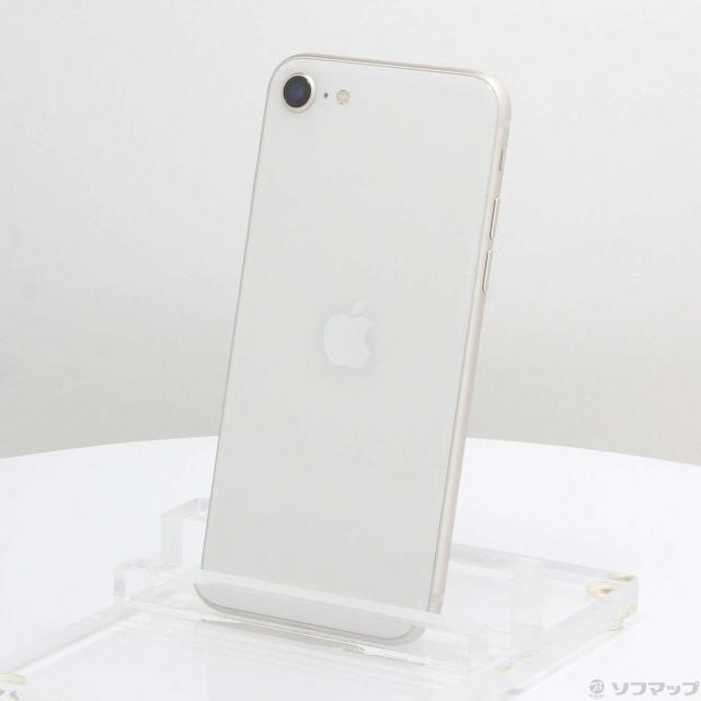 Iphone se 第3世代 白(スターライト) 64GB iPhone SE (第3世代) スターライト 64GB ホワイト 白