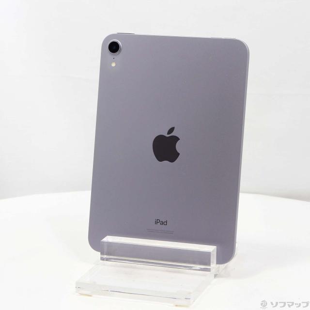 (中古)Apple iPad mini 第6世代 64GB パープル MK7R3J/A Wi-Fi(305-ud)