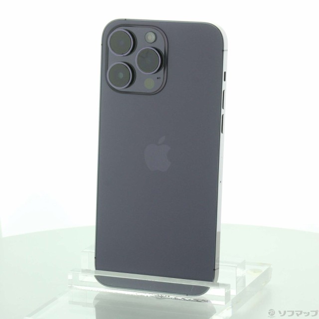 (中古)Apple iPhone14 Pro Max 512GB ディープパープル MQ9J3J/A SIMフリー(258-ud)の通販は