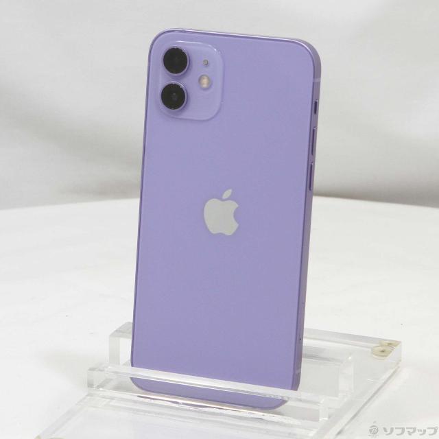 (中古)Apple iPhone12 64GB パープル MJNH3J/A SIMフリー(297-ud)の通販は