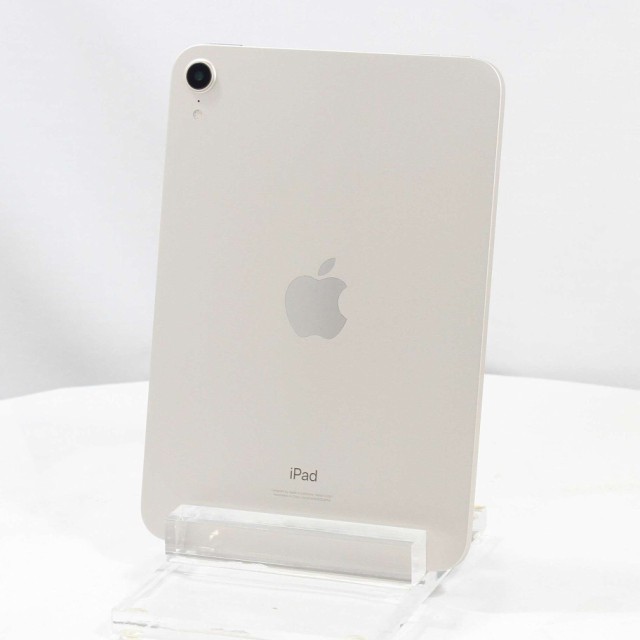(中古)Apple iPad mini 第6世代 64GB スターライト MK7P3J/A Wi-Fi(198-ud)の通販は