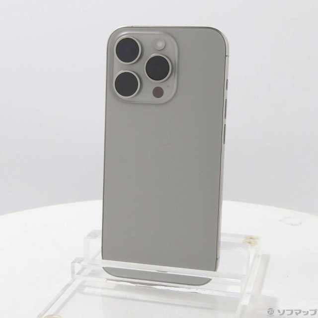 (中古)Apple iPhone15 Pro 256GB ナチュラルチタニウム MTUF3J/A SIMフリー(269-ud)の通販は