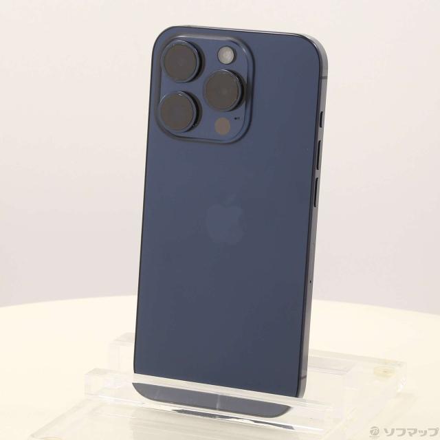 iPhone 15 Pro 128GB ブルーチタニウム SIMフリー ケース付 【公式通販】