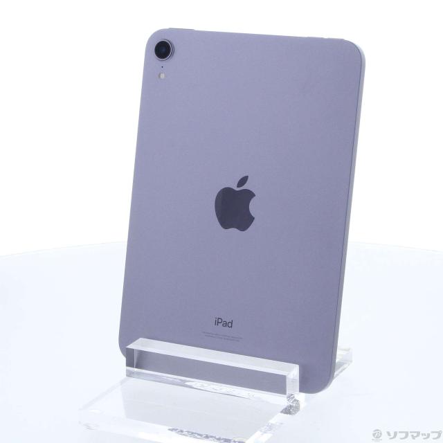 (中古)Apple iPad mini 第6世代 64GB パープル MK7R3J/A Wi-Fi(344-ud)の通販は