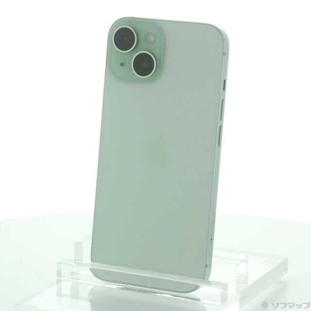 (中古)Apple iPhone15 128GB グリーン MTMM3J/A SIMフリー(352-ud)の通販は