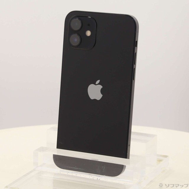 (中古)Apple iPhone12 64GB ブラック MGHN3J/A SIMフリー(269-ud)の通販は
