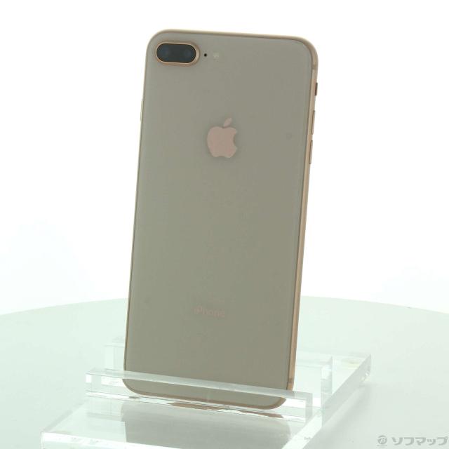 中古)Apple iPhone8 Plus 64GB ゴールド MQ9M2J/A SIMフリー(297-ud)