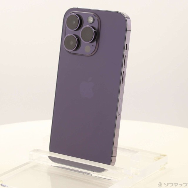 (中古)Apple iPhone14 Pro 128GB ディープパープル MQ0F3J/A SIMフリー(295-ud)の通販は