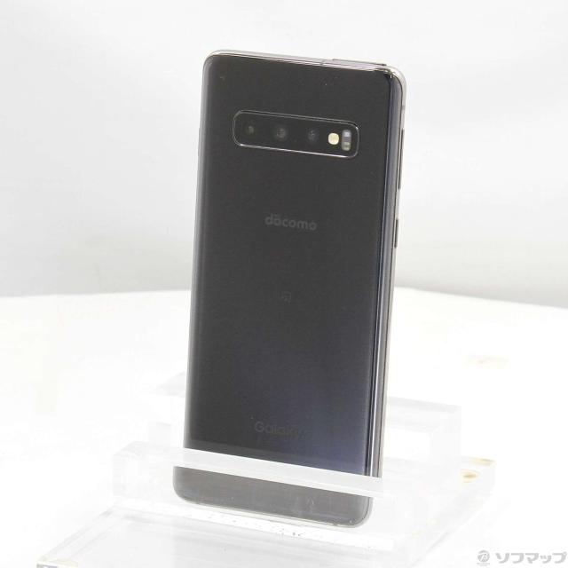 Samsung Galaxy S10 docomo ブラック 中古)SAMSUNG GALAXY S10 128GB プリズムブラック SC-03L docomo