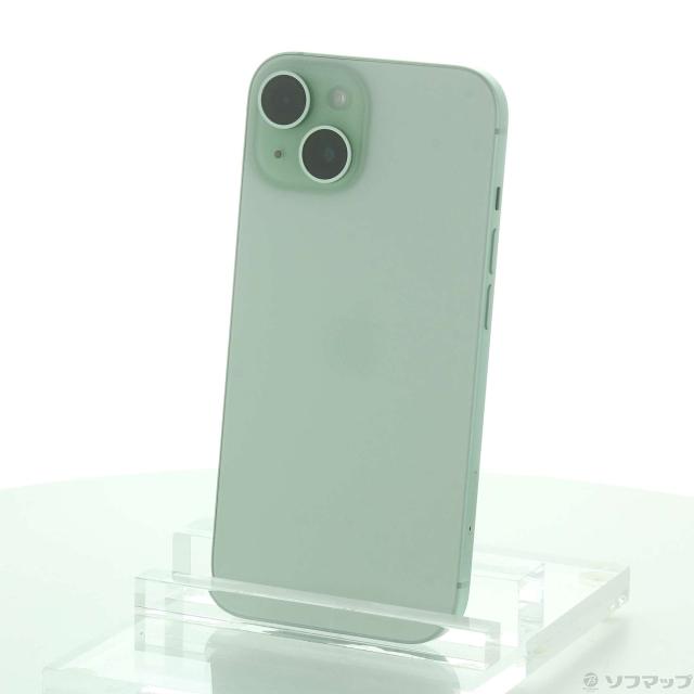 (中古)Apple iPhone15 128GB グリーン MTMM3J/A SIMフリー(344-ud)の通販は