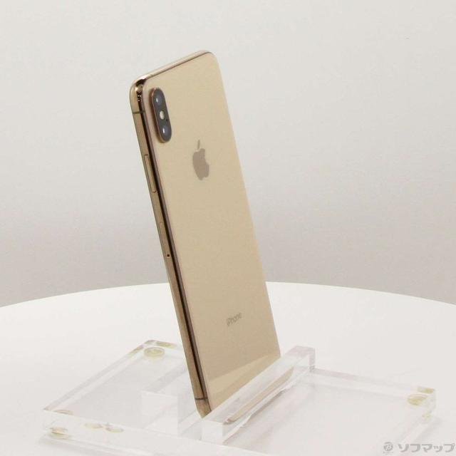 (中古)Apple iPhoneXS Max 512GB ゴールド MT702J/A SIMフリー(258-ud)_3