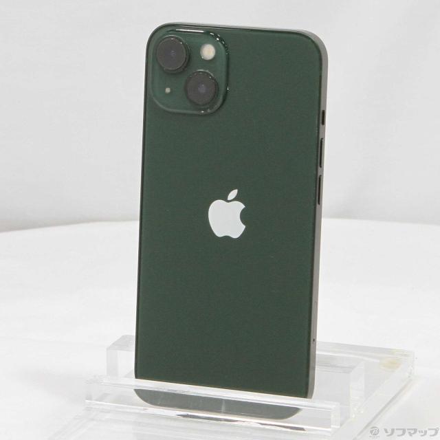 (中古)Apple iPhone13 256GB グリーン MNGH3J/A SIMフリー(297-ud)の通販は