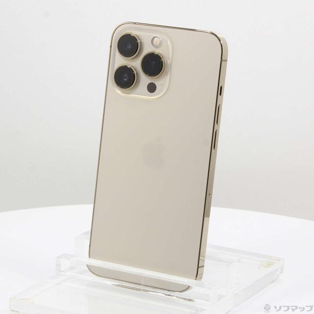(中古)Apple iPhone13 Pro 128GB ゴールド MLUH3J/A SIMフリー(344-ud)の通販は