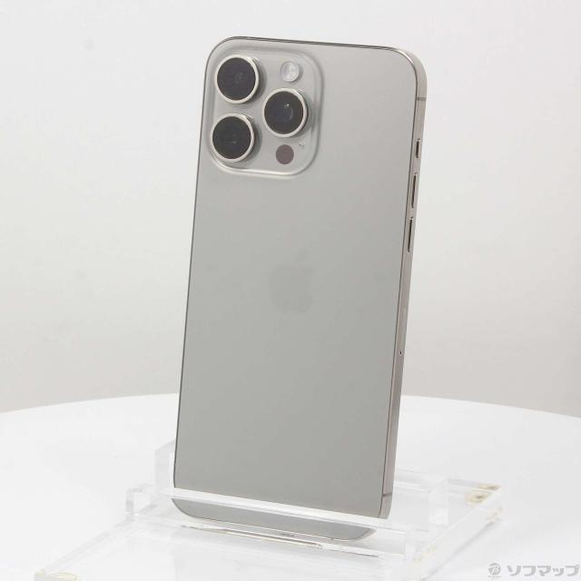 iPhone 15 Pro ナチュラルチタニウム 256GB SIM フリー 【公式通販】