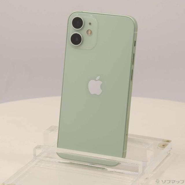 (中古)Apple iPhone12 mini 64GB グリーン MGAV3J/A SIMフリー(269-ud)