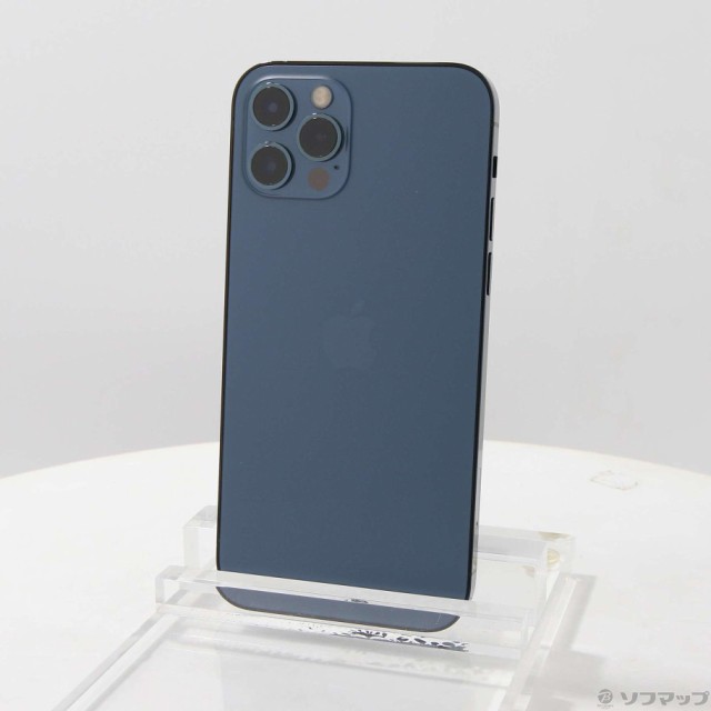 (中古)Apple iPhone12 Pro 256GB パシフィックブルー MGMD3J/A SIMフリー(349-ud)の通販は