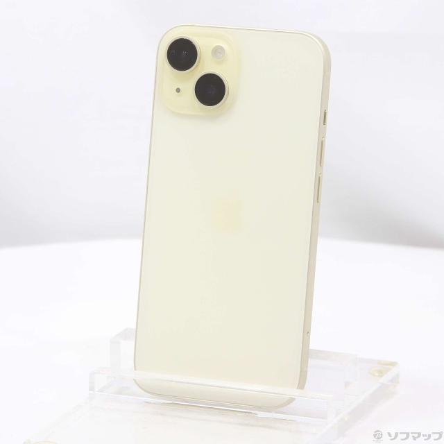 (中古)Apple iPhone15 128GB イエロー MTMK3J/A SIMフリー(377-ud)の通販は
