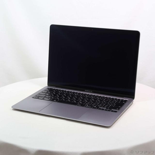 (中古)MacBook Air 13.3-inch Late 2020 MGN63J/A M1 8コアCPU_7コアGPU 8GB SSD256GB スペースグレイ (12.6 Monterey)(258-ud)の通販は 91,480円