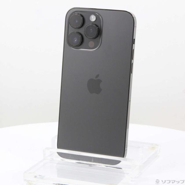 中古)Apple iPhone14 Pro Max 256GB スペースブラック MQ9A3J/A SIM