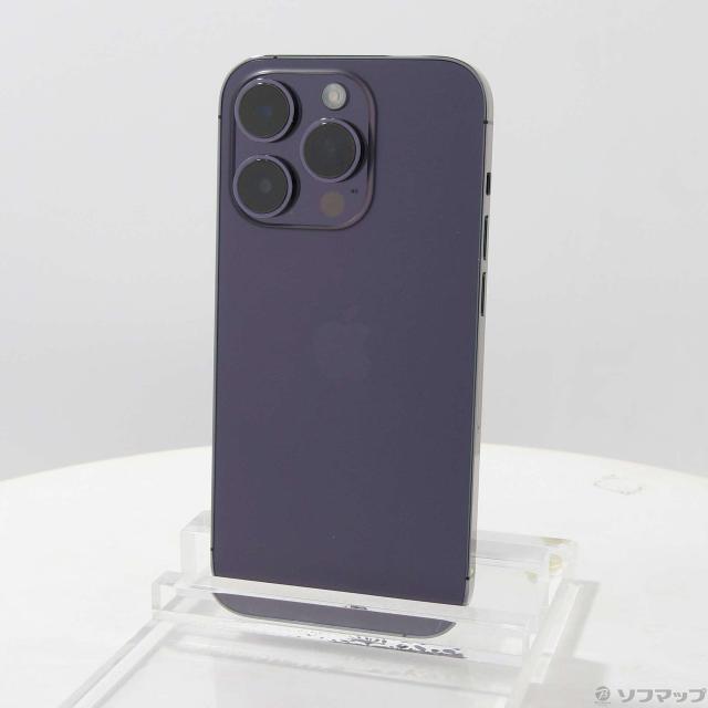 (中古)Apple iPhone14 Pro 256GB ディープパープル MQ1E3J/A SIMフリー(349-ud)の通販は