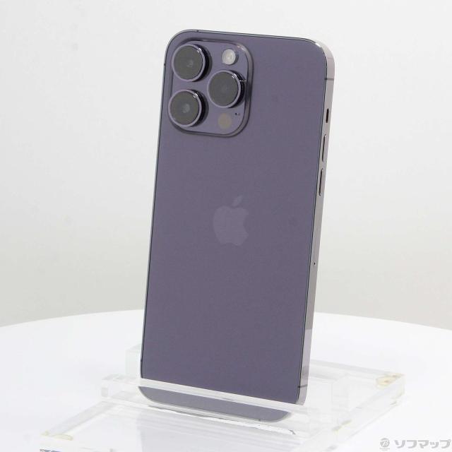 (中古)Apple iPhone14 Pro Max 512GB ディープパープル MQ9J3J/A SIMフリー(344-ud)の通販は 144,680円