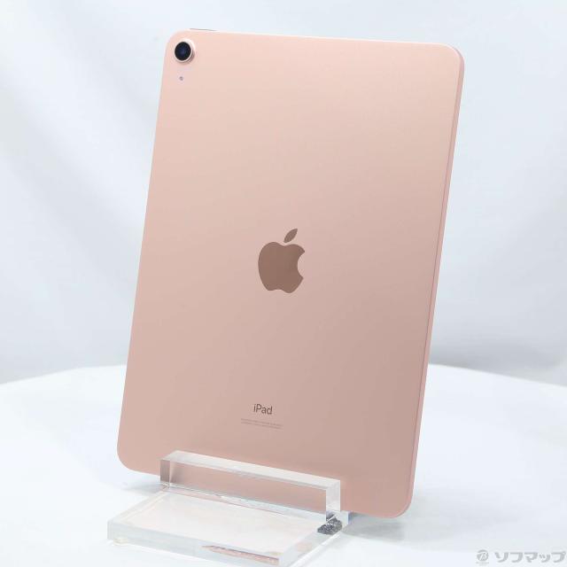 中古)Apple iPad Air 第4世代 64GB ローズゴールド MYFP2J/A Wi-Fi(371-ud)