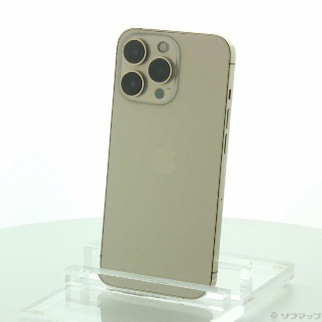 (中古)Apple iPhone13 Pro 256GB ゴールド MLUQ3J/A SIMフリー(381-ud)の通販は