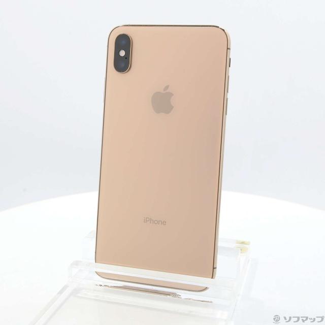 (中古)Apple iPhoneXS Max 256GB ゴールド MT6W2J/A SIMフリー(258-ud)の通販は