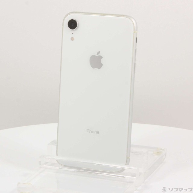 (中古)Apple iPhoneXR 64GB ホワイト MT032J/A SIMフリー(258-ud)の通販は