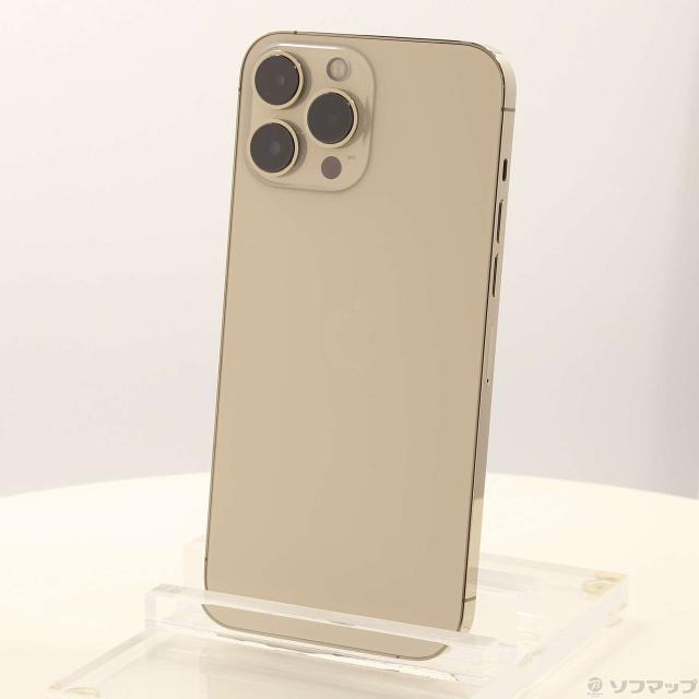 (中古)Apple iPhone13 Pro Max 256GB ゴールド MLJA3J/A SIMフリー(276-ud)の通販は