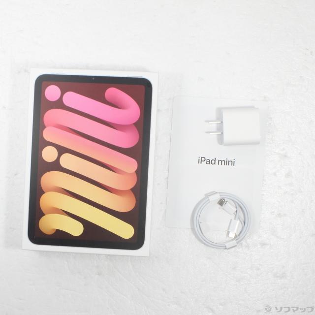 中古)Apple iPad mini 第6世代 256GB ピンク MLWR3J/A Wi-Fi(349-ud) 中古)Apple iPad mini 第6世代 256GB ピンク MLWR3J/A Wi-Fi(349-ud)