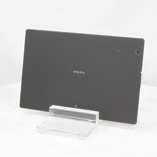 (中古)SONY Xperia Z4 Tablet 32GB ブラック SOT31 au(276-ud)の通販は