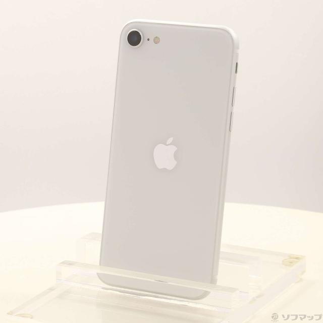 中古)Apple iPhone SE 第2世代 128GB ホワイト MXD12J/A SIMフリー(262-ud)