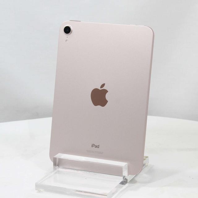 中古)Apple iPad mini 第6世代 64GB ピンク MLWL3J/A Wi-Fi(305-ud) 中古