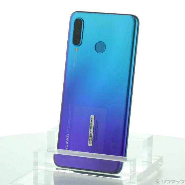 ANDROID - HUAWEI P30 lite ピーコックブルー 64GB 本体 HUAWEI HUAWEI P30 lite SIMフリー [ピーコックブルー] 価格比較