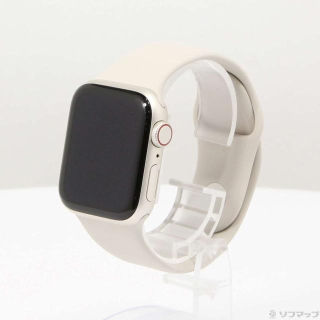 (中古)(展示品) Watch SE 第2世代 GPS + Cellular 40mm スターライトアルミニウムケース スターライトスポーツバンド(262-ud)の通販は