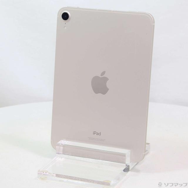 (中古)Apple iPad mini 第6世代 256GB スターライト MK8H3J/A SIMフリー(196-ud)