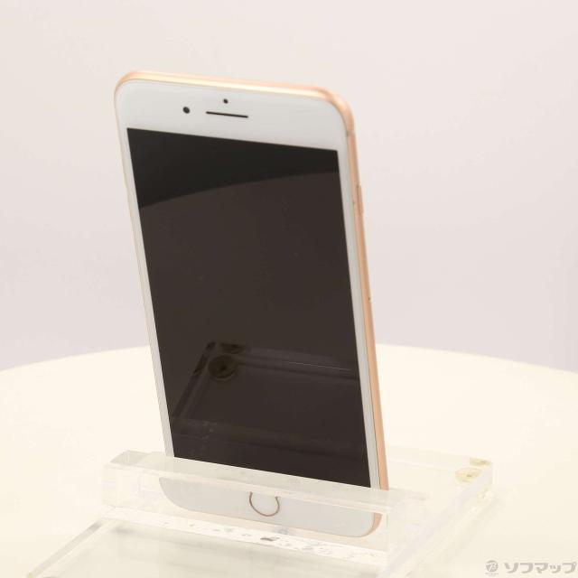 中古)Apple iPhone8 Plus 64GB ゴールド MQ9M2J/A SIMフリー(377