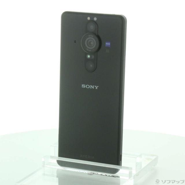 中古)SONY Xperia PRO-I 512GB フロストブラック XQ-BE42 SIMフリー 