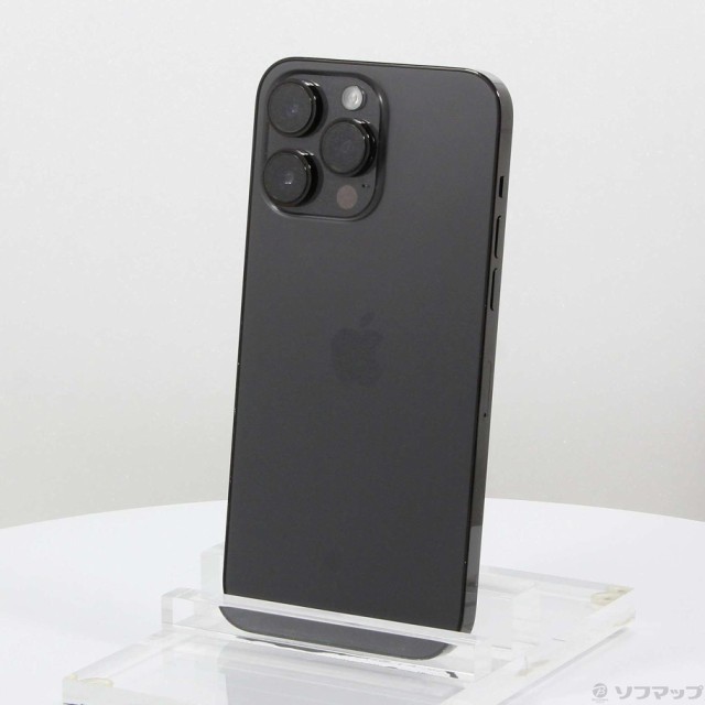 (中古)Apple iPhone14 Pro Max 256GB スペースブラック MQ9A3J/A SIMフリー(344-ud)の通販は