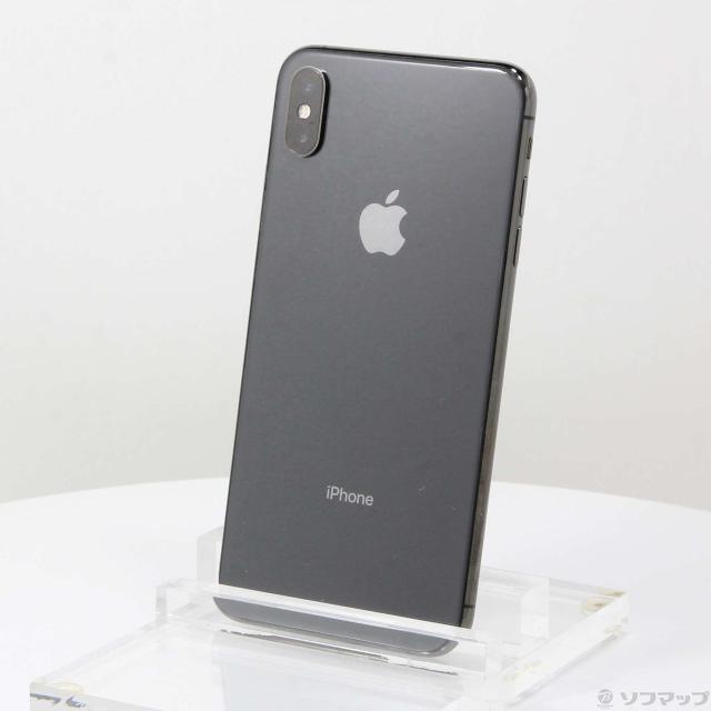 (中古)SoftBank iPhoneXS Max 256GB スペースグレイ NT6U2J/A SoftBank(247-ud)