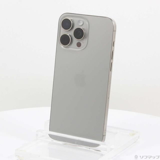 中古】【安心保証】 iPhone15 Pro Max[256GB] SIMフリー ブルー