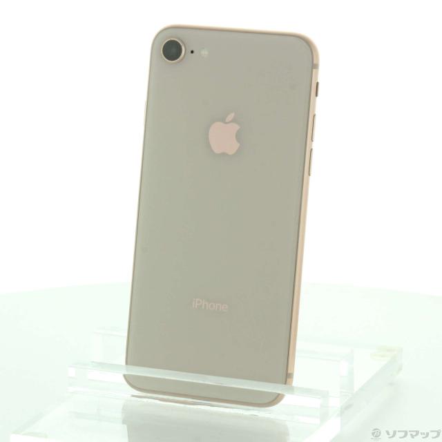 (中古)Apple iPhone8 64GB ゴールド MQ7A2J/A SIMフリー(344-ud)の通販は 21,428円