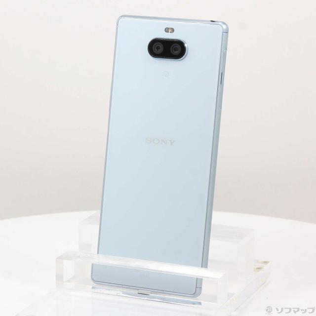 中古 SONY XPERIA8 SOV42 ブルー 箱付き 中古 SONY XPERIA8 SOV42 ブルー 箱付き