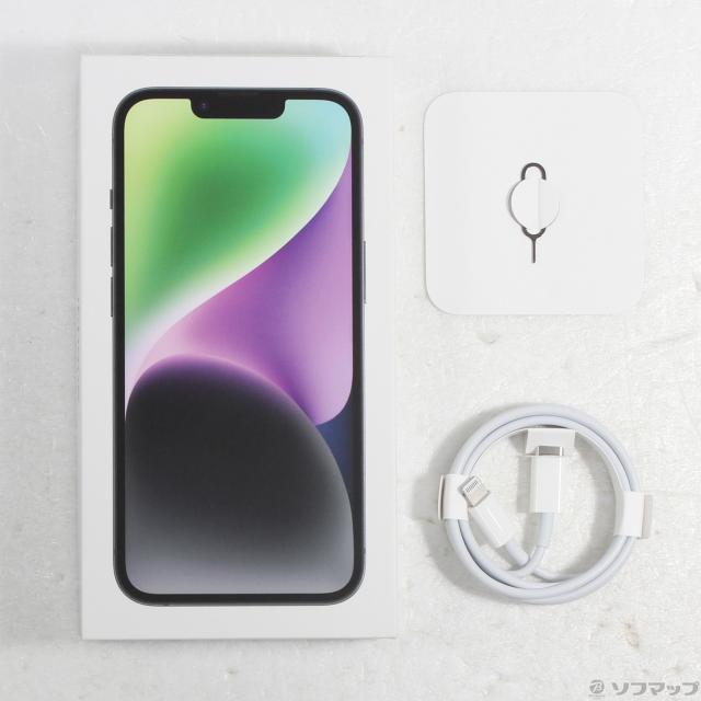 (中古)Apple iPhone14 128GB ミッドナイト MPUD3J/A SIMフリー(381-ud)の通販は