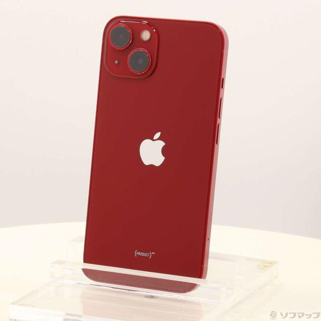 (中古)Apple iPhone13 256GB プロダクトレッド MLNL3J/A SIMフリー(344-ud)の通販は