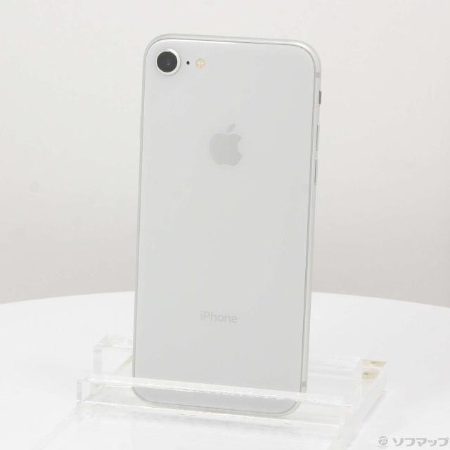 (中古)Apple iPhone8 64GB シルバー MQ792J/A SoftBank(377-ud)